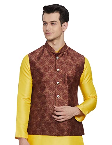 Image of Ethnix by Raymond Men's Poly Viscose Waist Coat
