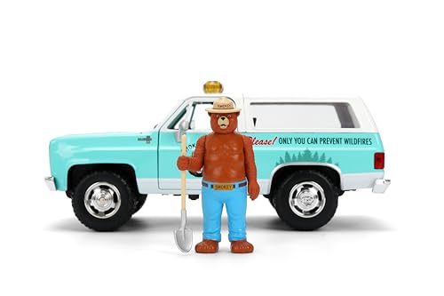 Jada Smokey Bear 1980 Chevy Blazer Die-Cast miniatura 5