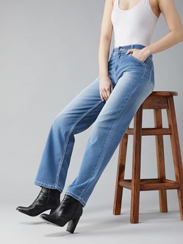 Image of Dolce Crudo High Rise Wide Leg Jeans for Women