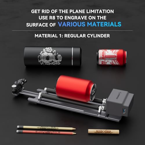 Amazon.co.jp: ATOMSTACK P1 5W レーザー彫刻機 ＆ R8 チャック式回転