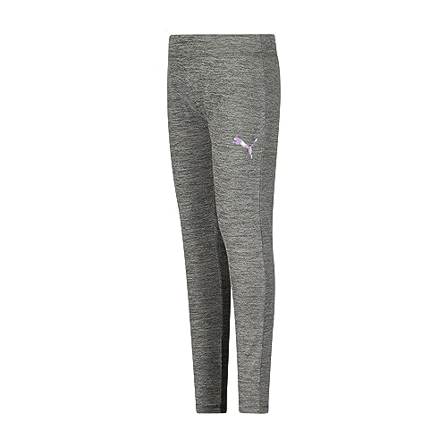 Image of Puma Girls Core Logo Legging, Elastic Waistband, Soft & Comfortable