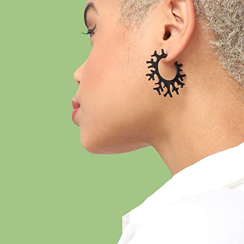 Image of SOHI Hoop Earring For Women and girls, Indo-western Earrings, Fashion Accessories, jewellery for women, Fancy earrings, artificial earrings for ladies