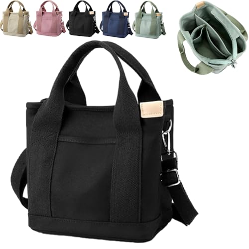 Tinkertechus Bag, Tinkertechus Large Capacity Multi-pocket Handbag, Multipocket Handbag, Dual Use Shoulder Bags with Zipper