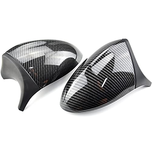 Boîtiers de rétroviseurs pour BMW E90 E91 E81 E82 E87 E88 E92 E93 aspect carbone - 2
