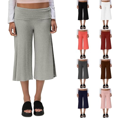 Amazon.com: Fold Over Yoga Pants for Women Buttery Soft Seamless