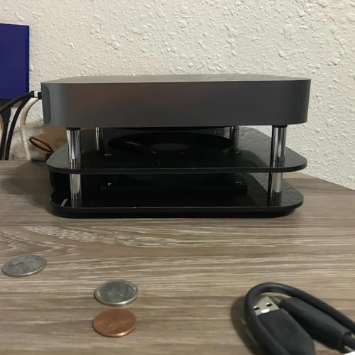Ventilador de radiador Mac Mini silencioso anti calor 3