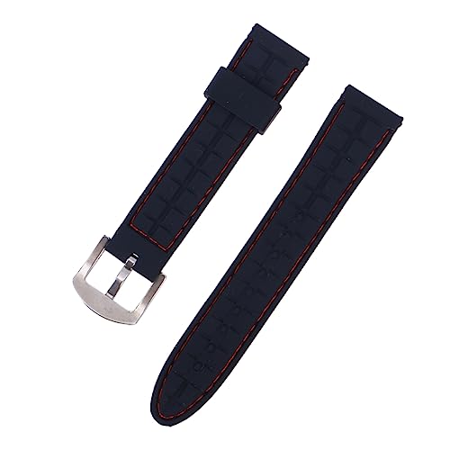 Mipcase Correa de Reloj de Silicona de Banda Duradera y Transpirable para Reloj para Fitness y Actividades al Aire Mipcase Correa de Reloj de Silicona de Banda Duradera y Transpirable para Reloj para Fitness y Actividades al Aire