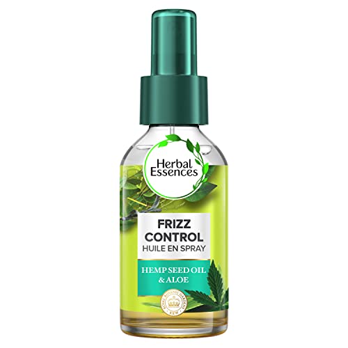Herbal essences, huile cheveux, à l'huile de graines de chanvre et à l'aloe, contrôle instantané des frisottis, 100 ml Cover