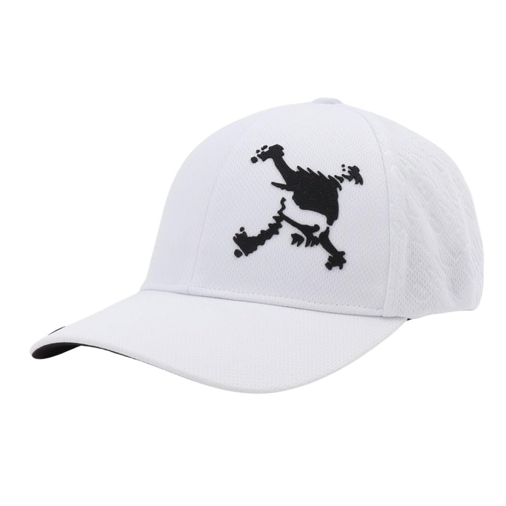 Oakley Skull HDF Cap White Polyester Unisex Free Size Japan Exclusive