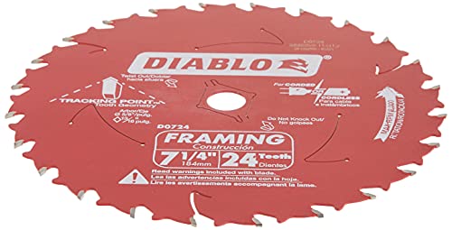 Diablo D0724X Framing Saw Blade, Multi #TOP2