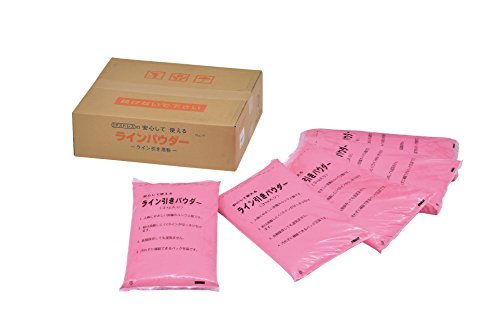 TOEI LIGHT カラーラインパウダー15 赤 炭酸カルシウム3kg×5袋 ビニールパック詰 G1296R