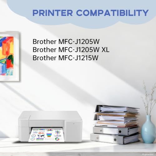 Image of Miss Deer LC404 Ink Cartridges Compatible Replacement for Brother LC404 LC404 XL LC-404,Work for Brother MFC-J1205W MFC-J1215W MFC-J1205W XL Printer, 4-Pack