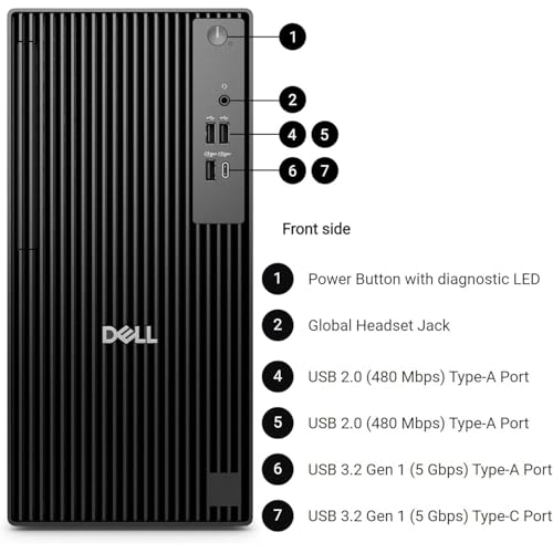 Dell Pro Business Desktop, New OptiPlex Version, Intel I7-12700K(25MB Cache, 12 Core, 20Threads), 32GB DDR5, 1TB PCIe SSD, Dual 4K Monitor Support, Ultra-Quiet Design, USB-C, Windows 11 Pro - Image 4