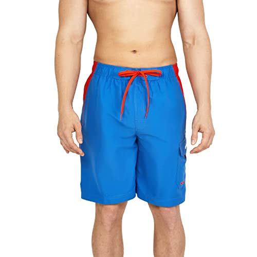 Image of Speedo Men's Marina Sport Volley, Knee Length Swim Trunk