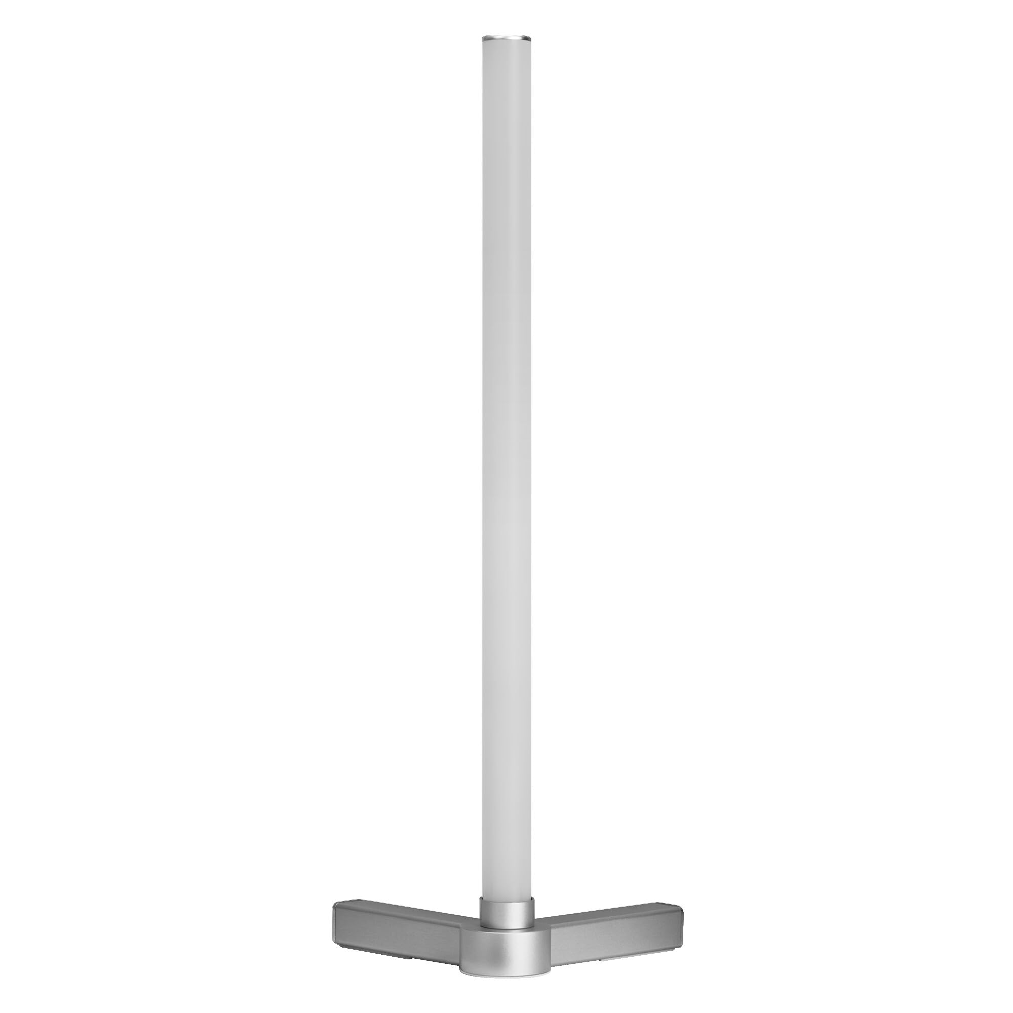 LEDVANCE SMART lámpara de sobremesa inteligente y moderna para iluminación indirecta con tecnología WiFi; Magic RGB; regulable; plata; aluminio; bombilla no sustituible
