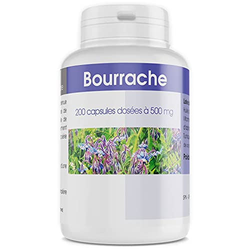 France Herboristerie Huile Bourrache 500 mg 200 Gélules
