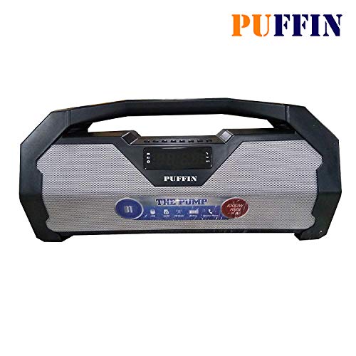 Image of Puffin Electronics Multimedia Trolley Bluetooth Speaker with USB Aux Input Wireless Speaker