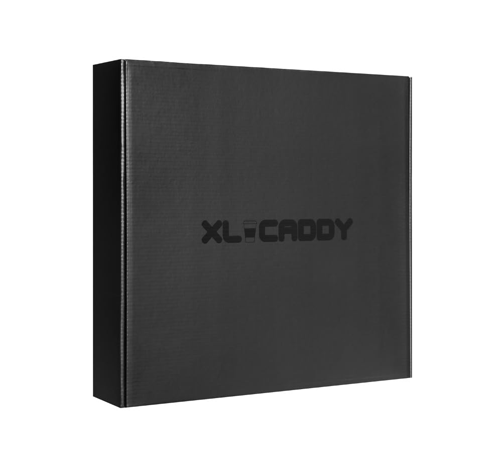 PERSEVERANTE Drink Carrier for Delivery - Carries Regular / Large Cups (Grande, Venti, Trenta) - Suitable for PostMates, DoorDash Accessories, Portavasos (Black)