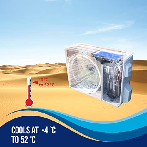 Image of Lloyd 1.5 Ton 3 Star Hot & Cold Inverter Split AC (5 in 1 Convertible, Copper, Anti-Viral + PM 2.5 Filter, White with Red Deco Strip, GLS18H3FWRHC)