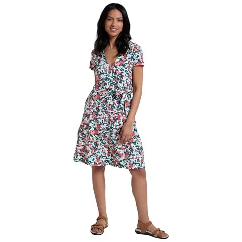Mountain Warehouse Santorini Jersey Wrap Dress for Women Cover