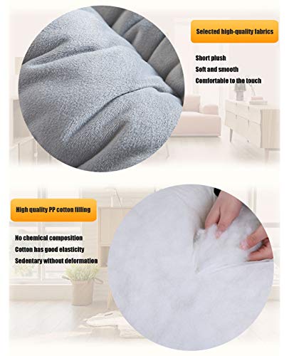 Coussin de chaise dossier haut antidérapant ergonomique 50x110cm