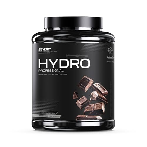 Beverly Hydrolyzed Zero - Proteína hidrolizada de suero whey con Digezyme y Tolerase - 2 Kg - 55 servicios - Excelente Digestibilidad - Mayor rendimiento deportivo - Sabor (2 Kg, Chocolate)