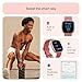 Google Fitbit Versa 4 Fitness Smartwatch with built-in GPS and up to 6 days battery life - compatible with iOS 15 or higher & Android OS 9.0 or higher, Pink Sand/Copper Rose