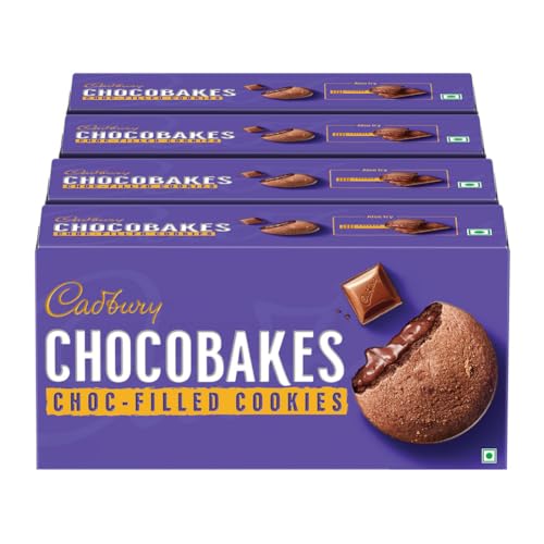 Image of Cadbury Chocobakes ChocFilled Cookies,126.5 g (Pack of 4)