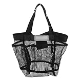 Organisez vos essentiels : les sacs de toilette suspendus en filet offrent de multiples poches en filet conçues pour séparer les articles de toilette, les maillots de bain et les accessoires, facilitant ainsi le rangement. sac de toilette imperméable pour la natation et le fitness, sac de voyage pour les articles de toilette