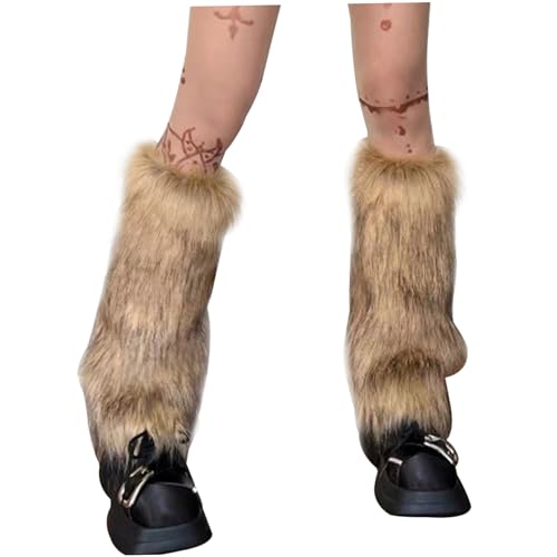 Jambières en fausse fourrure contre le froid : protégez vos jambes avec style cet hiver - 4