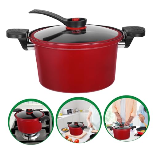 Olla a presión de hierro refinado 1 L Rojo miniatura 7
