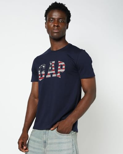 Image of Gap Men Slim Fit Short Sleeves Crew Neck T-Shirt