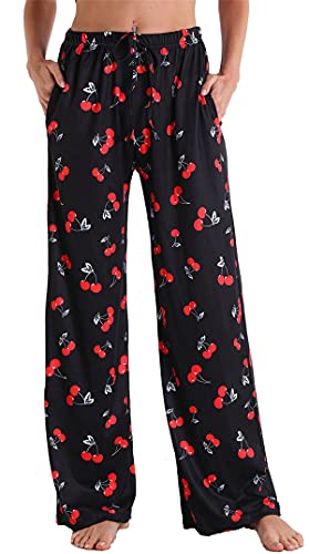 Image of X-Image Women Comfy Casual Pajama Pants with Pockets & Drawstring