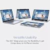 Dell Inspiron 2-in-1 Laptop Computer - 14 FHD Touchscreen - Intel 10-Core 7 150U - 64 GB DDR5, 2 TB SSD, Wi-Fi, Webcam, Windows 11 Pro, with Office Lifetime License