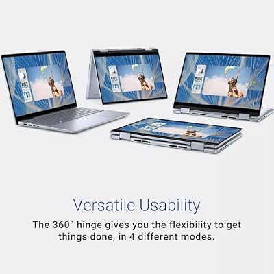 Dell Inspiron 2-in-1 Laptop Computer - 14 FHD Touchscreen - Intel 10-Core 7 150U - 64 GB DDR5, 2 TB SSD, Wi-Fi, Webcam, Windows 11 Pro, with Office Lifetime License
