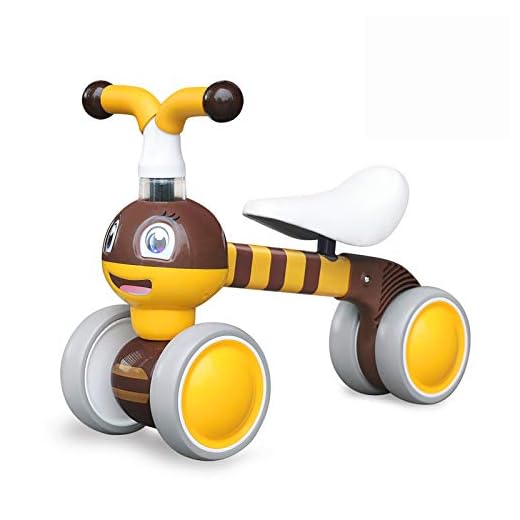 YGJT Baby Balance Bikes Indoors and Outdoors Bicycle Kids Toys Riding Toy for 1 Year Boys Girls 10-36 Months Baby's First Bike First Birthday Gift