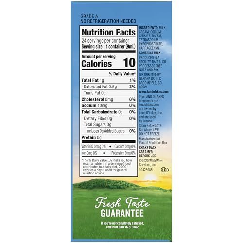Land O Lakes Mini Moo’s Half & Half, 24 Count