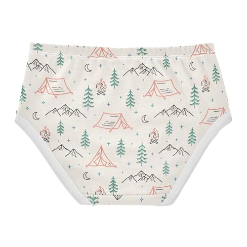 Girls' Underwear Desert Camping Cotton Stretch Comfort Toddler Panties2