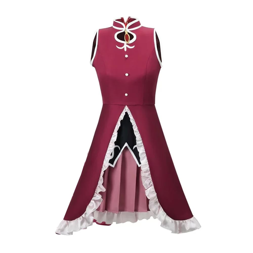 DEXSHUN Sakura Kyouko Cosplay kostium anime, sukienka na Halloween, karnawał, imprezę, akcesoria, rekwizyt