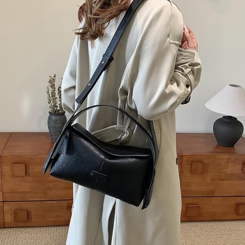 YFGBCX Small Crossbody Purses for Women, Small Shoulder Hangbags Womens Handbags Crossbody Crescent Hobo Bag Trendy (Black)3