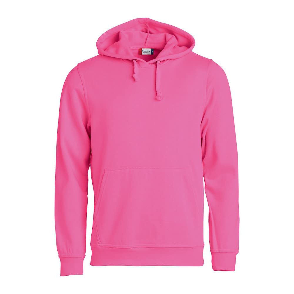 CliQue Unisex Adult Basic Hoodie (M) (Bright Cerise)
