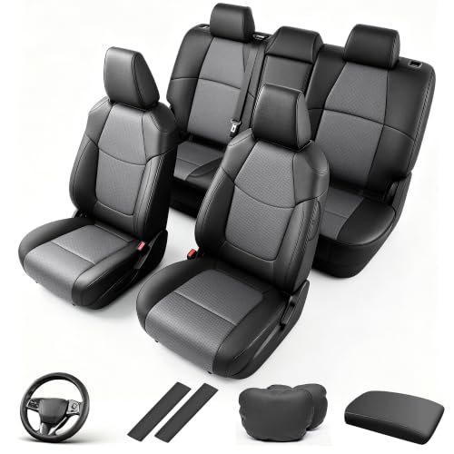 Image of AOMSAZTO Seat Covers for Toyota Corolla Cross 2023-2026 Hybrid Full Set