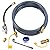 MOASKER 24Ft 1/2" ID Propane to Natural Gas Quick Connect Hose and Nature GasRegulator Replacement Kit for Kitchen-Aid Propane Gas Grill Conversion Monument Grills Model 77352NG and 41847NG
