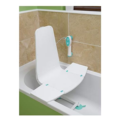 Lumex Splash Bath Lift with Ultra-Compact Design and Remote Control, 5033A-1