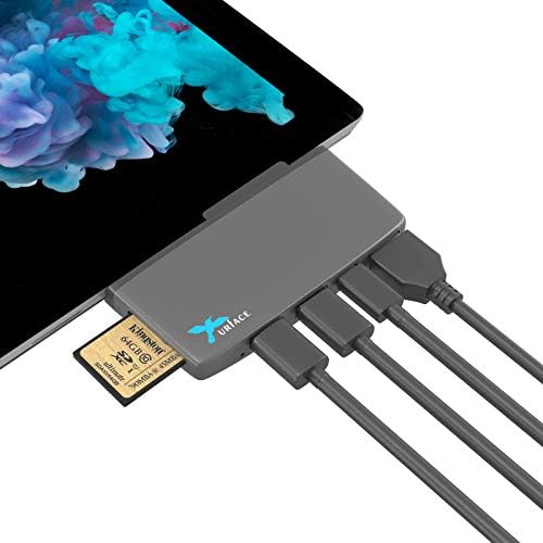 Hub USB C 3.1 Multifunción HDMI Lector Tarjetas para Surface Pro7 miniatura 5