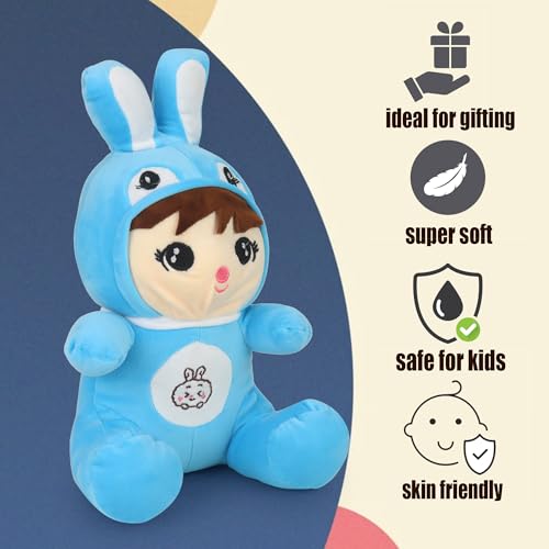 Image of Adorable Masha Soft Toy - 15 Inches Plush Soft Toy, Skin-Friendly Super Soft Teddy, Ideal for Gifting Kids, Safe Birthday Gift for Children, Perfect for Any Occasion