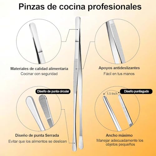 Consejos para Comprar Pinzas de cocina los 5 mejores. 18 Imagen adicional
