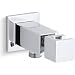 KOHLER K-14791-CP Loure Wall-Mount Handshower Holder, Polished Chrome