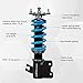 maXpeedingrods Coilovers for Nissan S13 240SX 1989-1994, 24 Levels Damper Adjustable Coilovers Suspension Kit, Height Adjustable T6 Upgraded Lowering Kit Blue