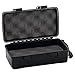 Xikar Cigar Travel Carrying Case, Holds Up to 10 Cigars, Made of ABS Molded Plastic, Includes 1 Humidifier, Watertight, Crushproof, Airtight, Black